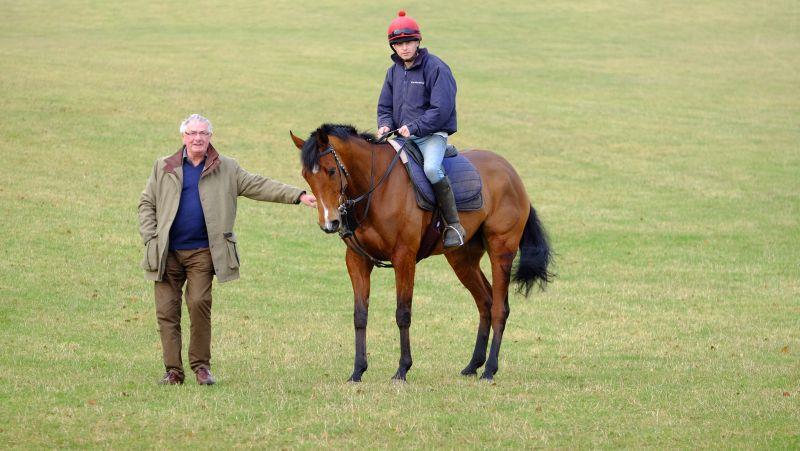 David Miller with his horse Desaray