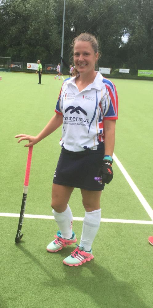 Sandie Wilkinson's daughter Lara playing Hockey for Heroes on Saturday.. raising money for Help for Heroes.. 