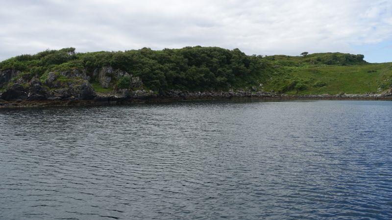 This is the cove the German Sub moored up in and hid in 1917