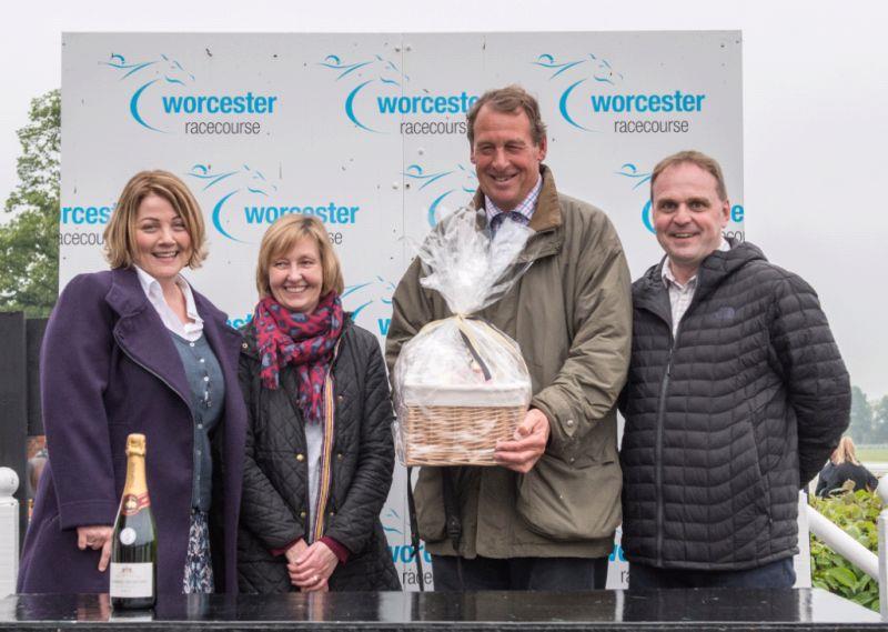 Nigel Kirby's photo of the trainers prize..  I will enjoy the cider..