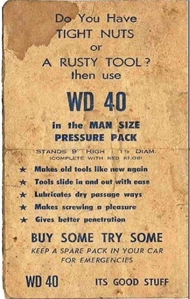 One for the oldies..A genuine advert from 1964