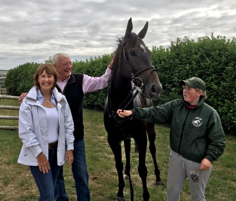 Fran and David with their KBRP horse Vinndication