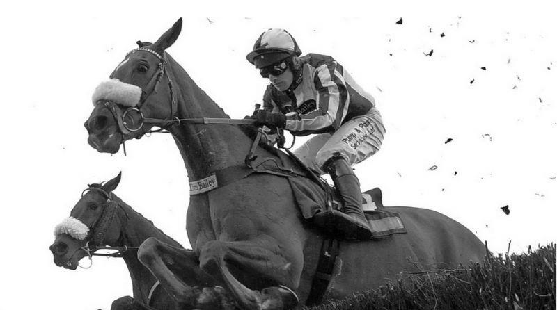 Winning The Grimthorpe Chase at Doncaster.. His last win