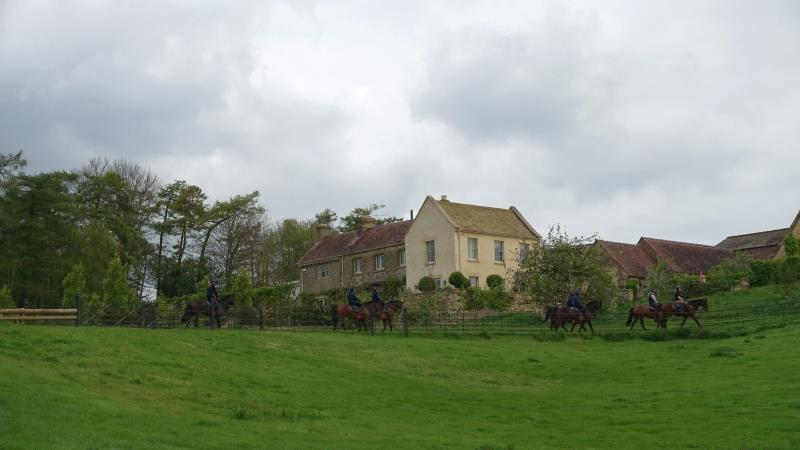 Passing Thorndale Farmhouse