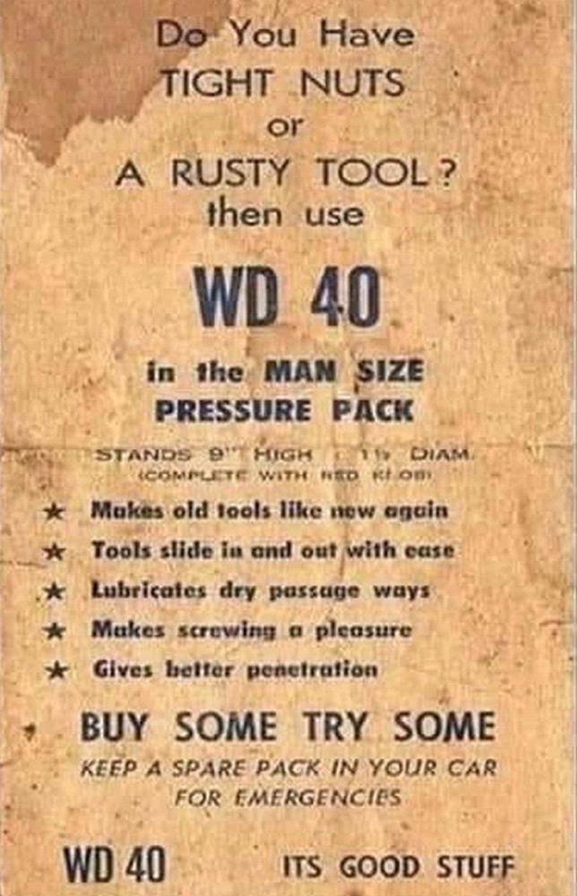 Genuine advert from 1964.. My sisters favourite!