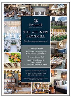 Five to Follow Competition winning prize at The Frogmill
