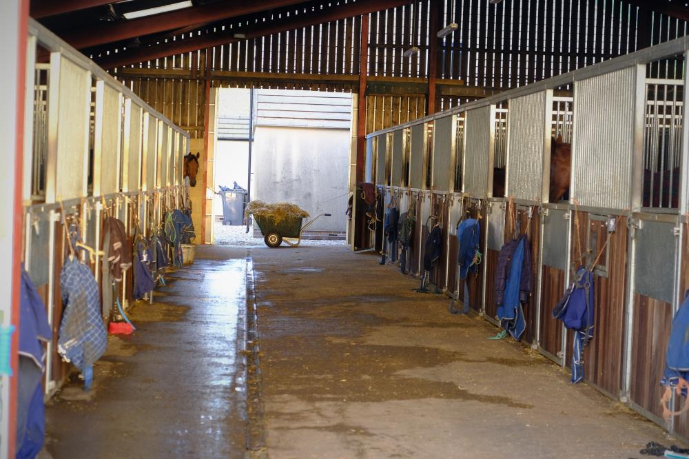 Barn before second lot