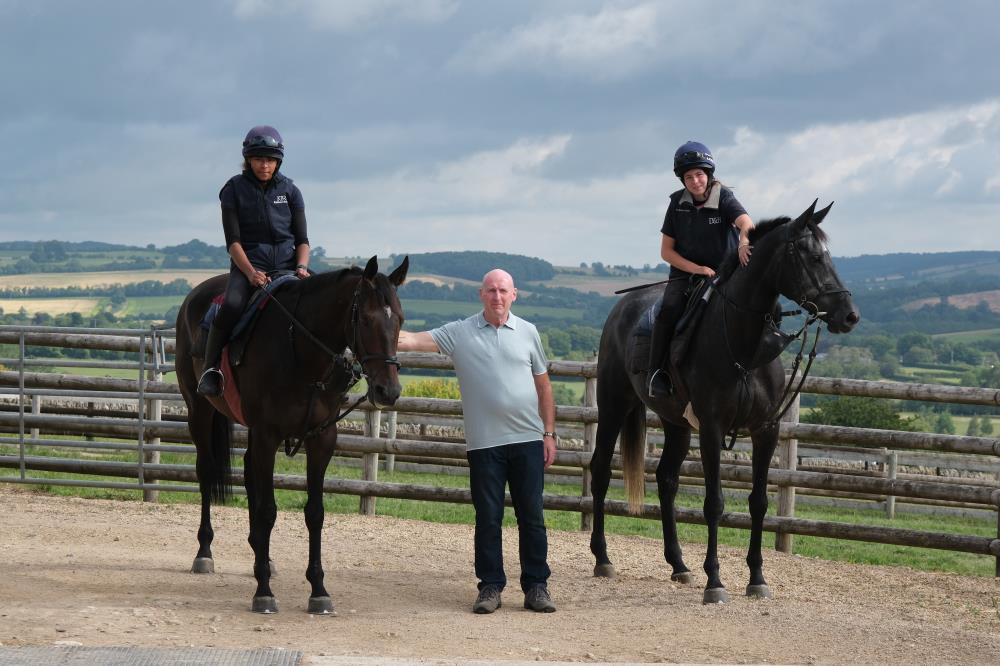 Paul Martin with his KBRP horses Donnie Brasco and Galante de Romay