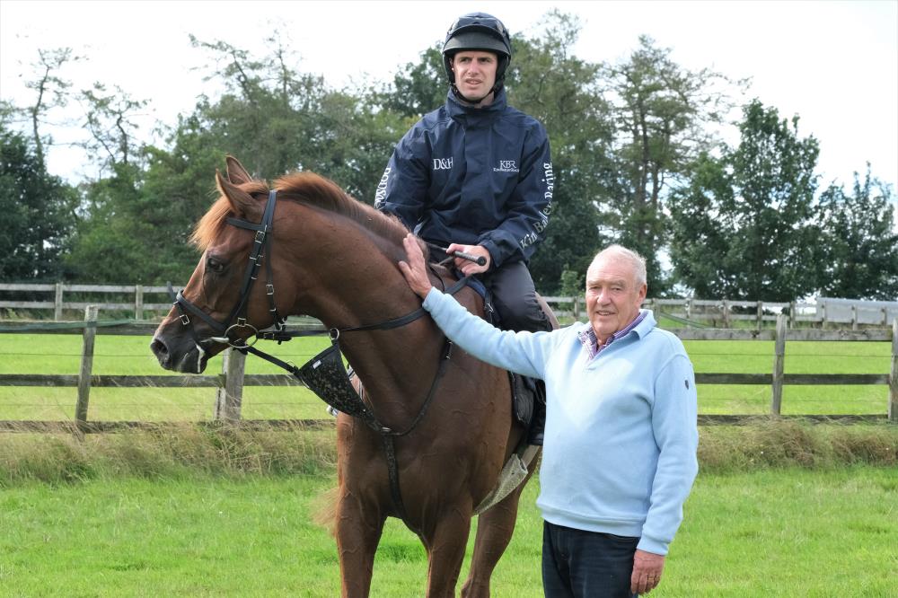 Alan James with his KBRP horse Shinobi