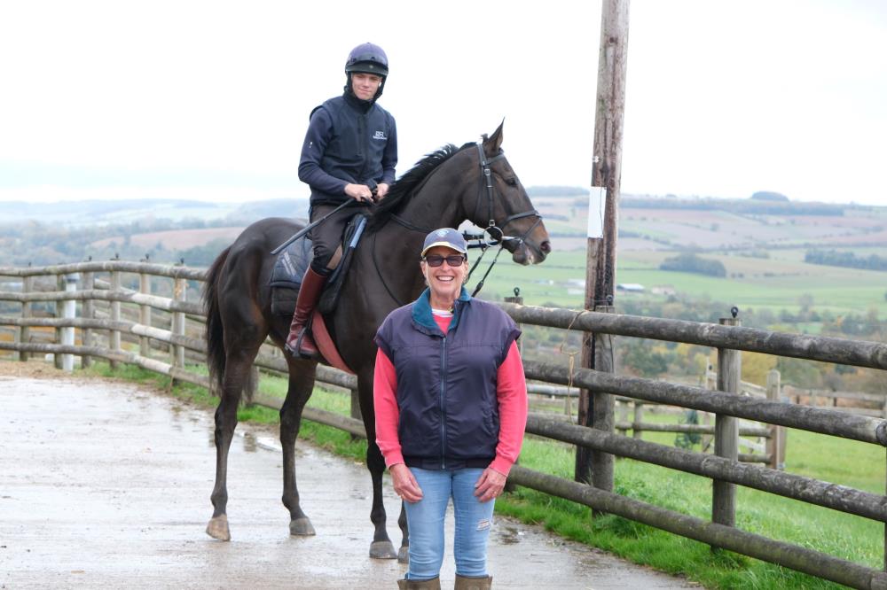 Gerry Worcester and her KBRS horse Vinndication