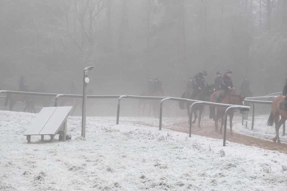 Not sure the gallop camera will work with snow on its solar panels