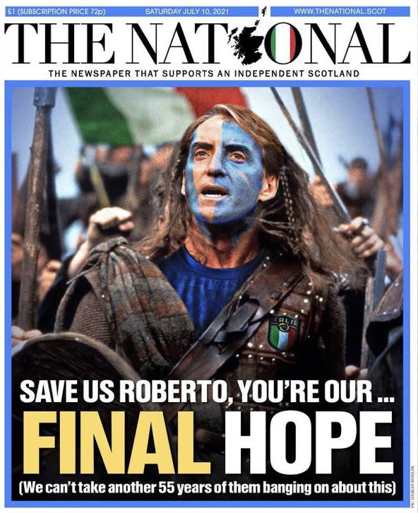 Saturday papers in Scotland!!