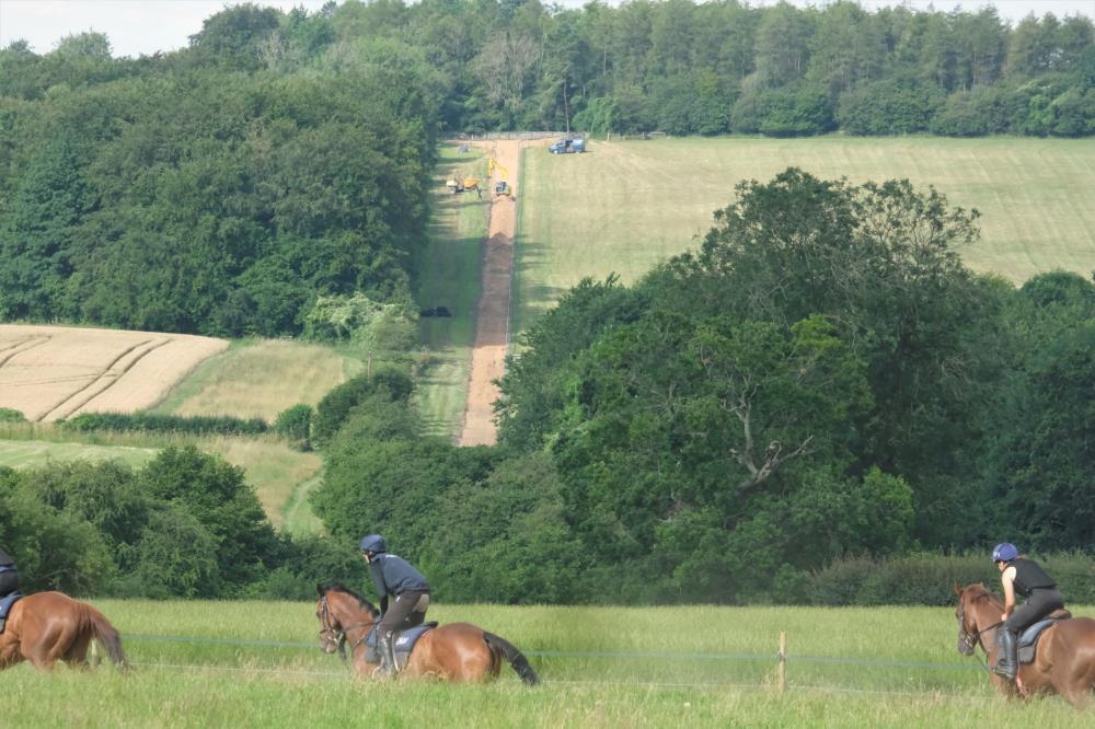 Two gallops