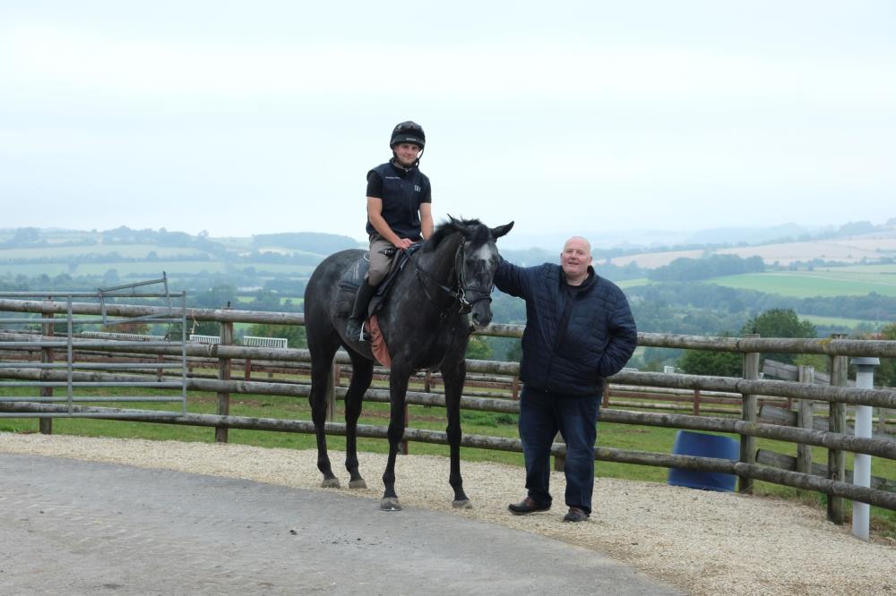 Gary Penrose with his KBRS horse Galante De Romay