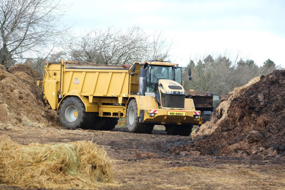 Muck heap removal..