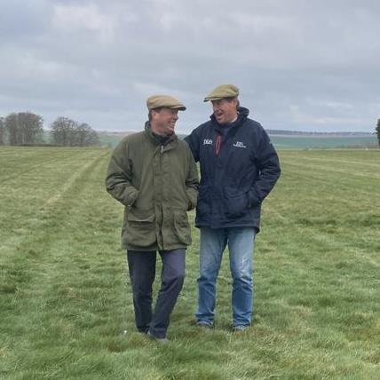 The last time these two stood on the gallops in Lambourn. One was assistant to the other.. 1990..Mr Frisk's Grand National year.. Picture competition?