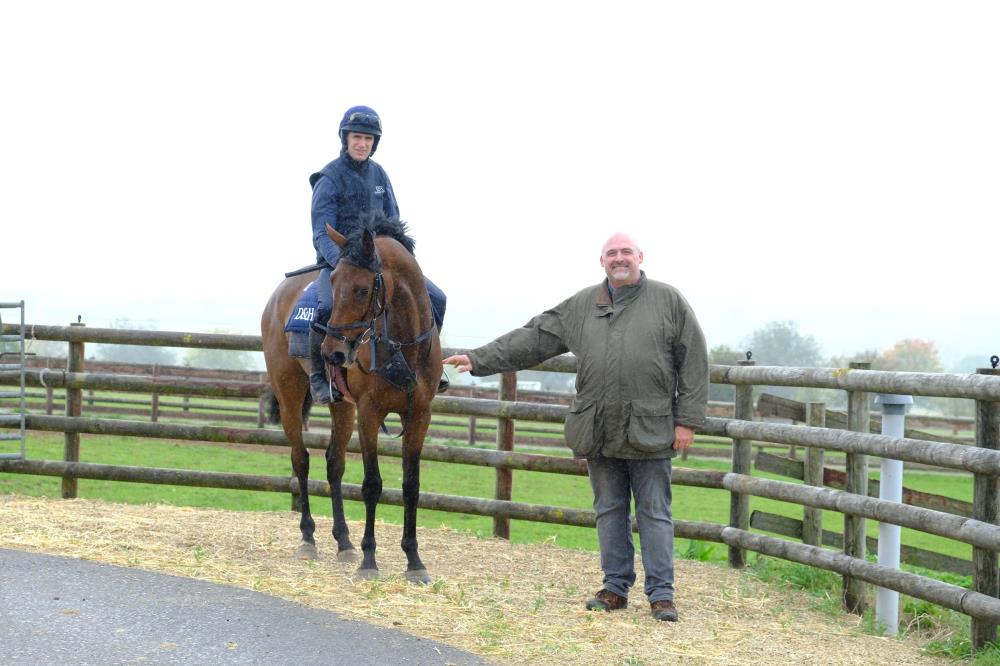 Steve Winter with his KBRS horse The Telescope gelding out of Jennifer Eccles