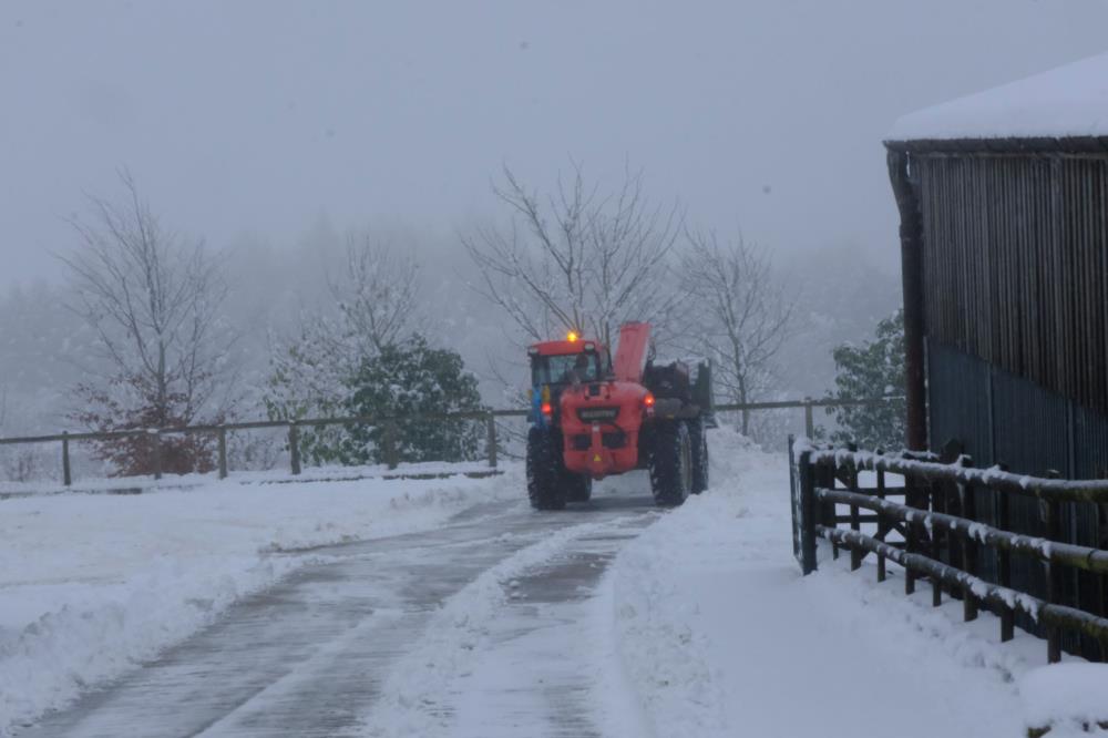 Gordon and his trusty snow plough