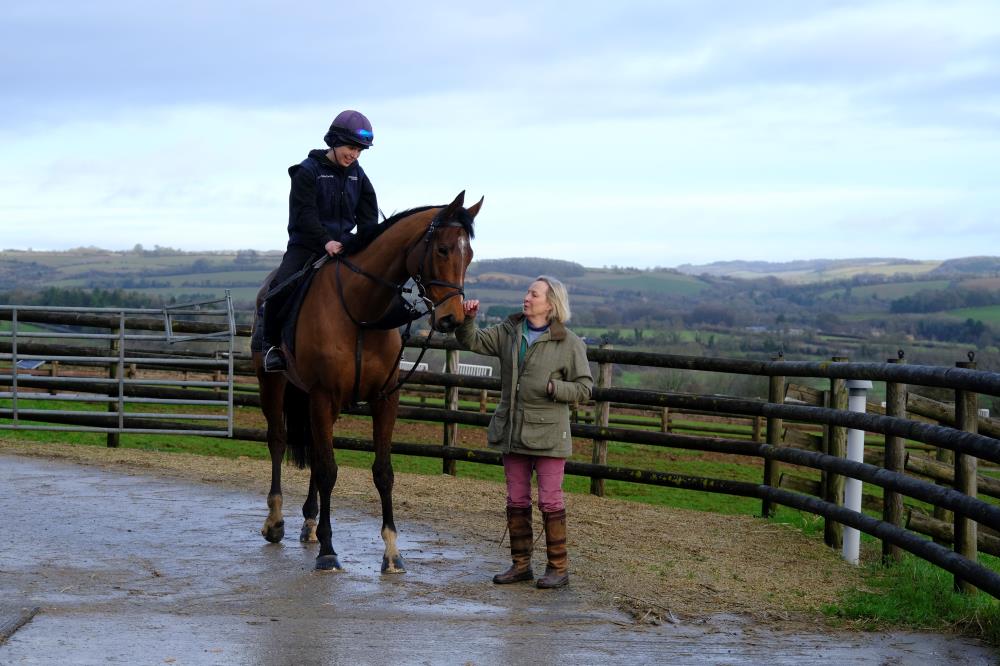 Kate and her KBRS horse Grande Escaparde