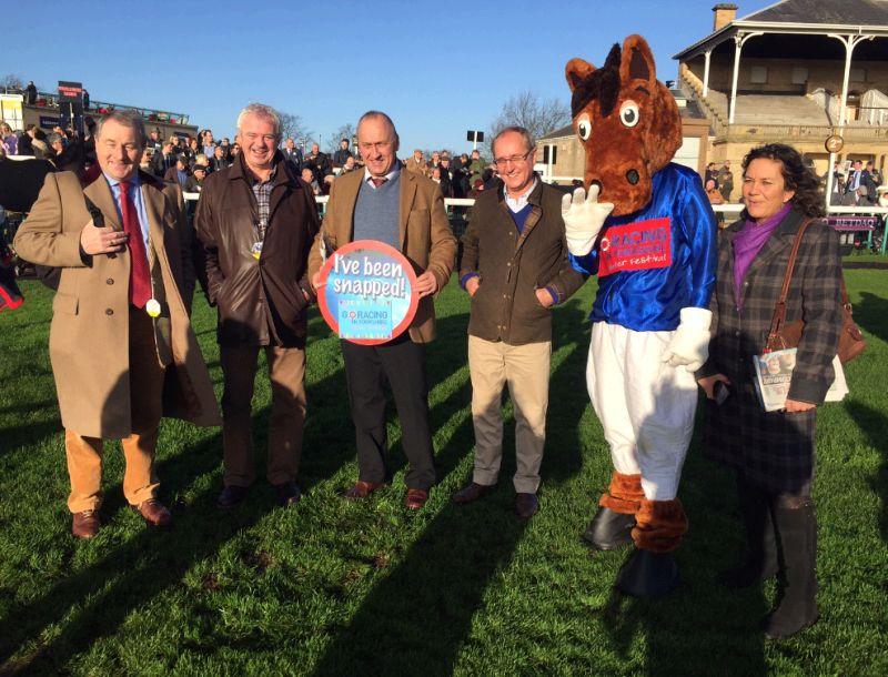 Some of Kilty Caul's owners promoting Yorkshire racing