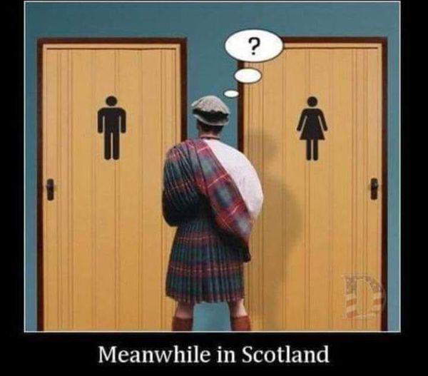 At least she is not growing up in Scotland !?