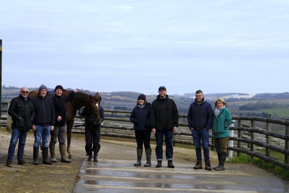 Expectant owners of Phantom Getaway praying for rain so that their horse can run at Cheltenham  on Fiday