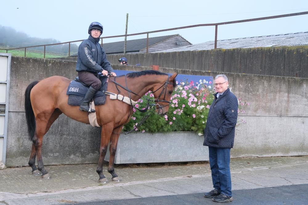Stuart Ballantyne with his KBRS horse Mikhailovich