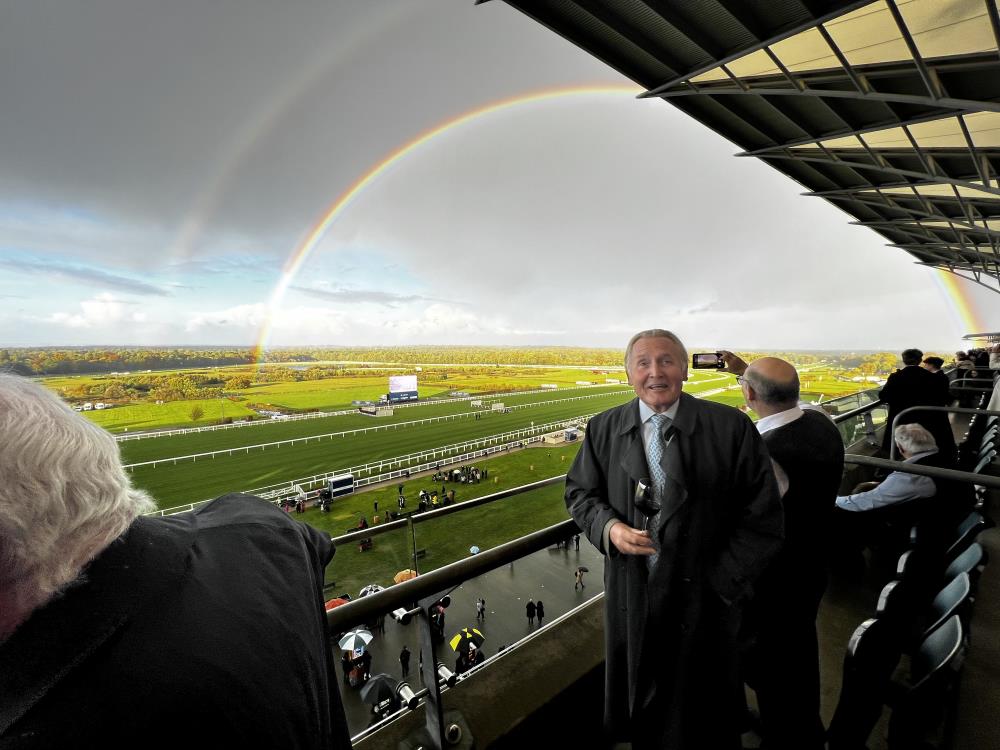 A double rainbow over Stephen Cannon