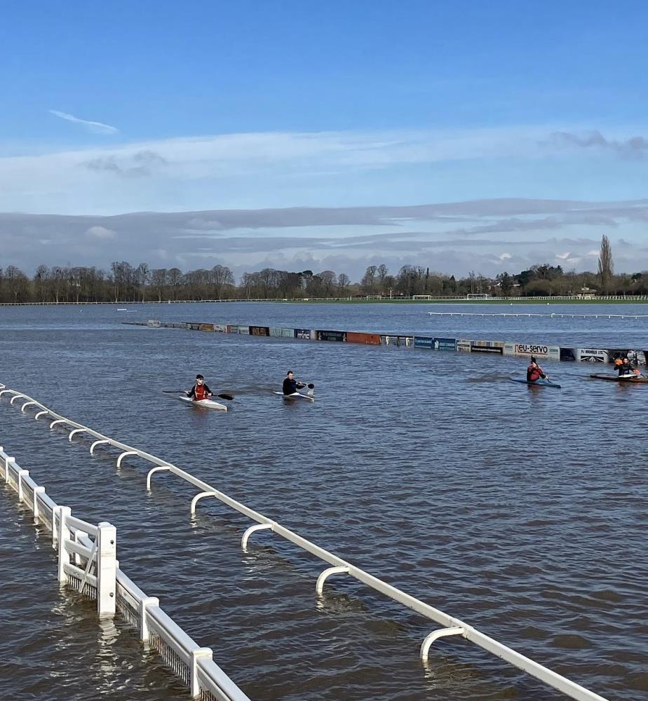Cornelius Lysaght took these photos of Worcester racecourse yesterday on his way to Hereford.