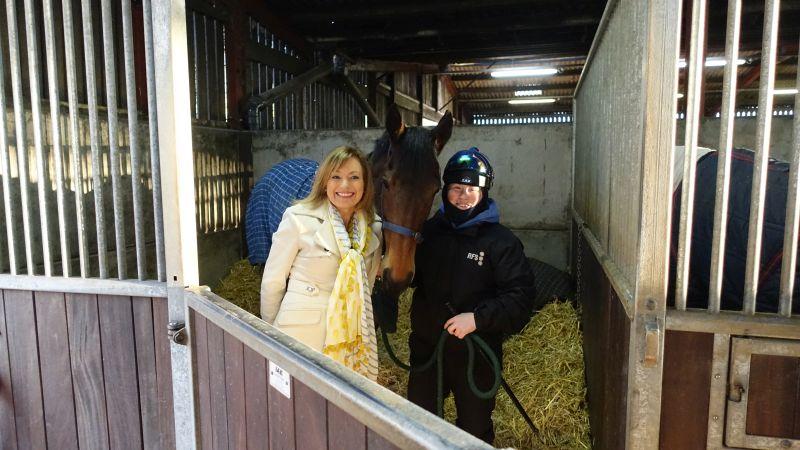 Mary Kennedy with Sinead and Lady Of Llanarmon