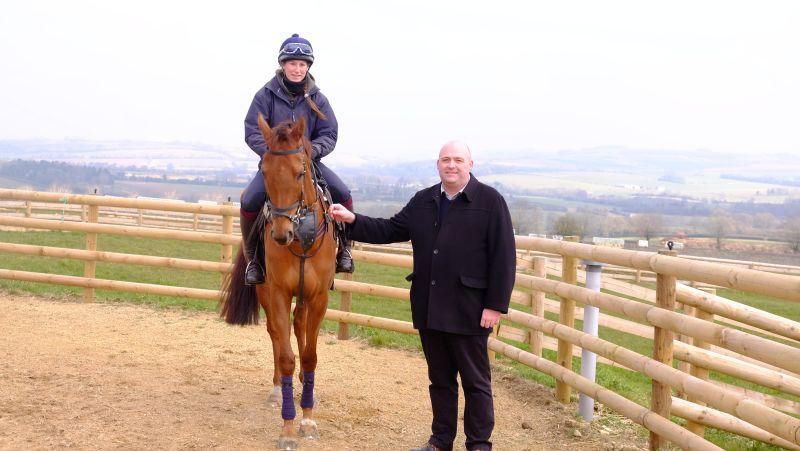 Steve Winter with his KBRP Horse Ascotdeux Nellerie