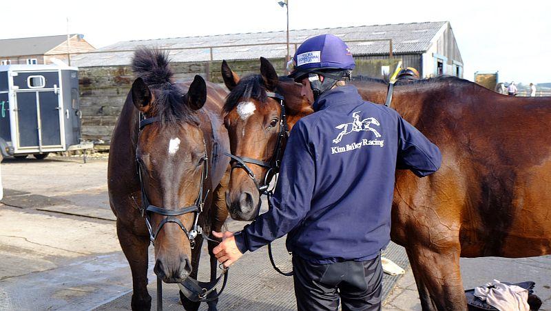 Minella Warrior and Charbel with Ed Cookson